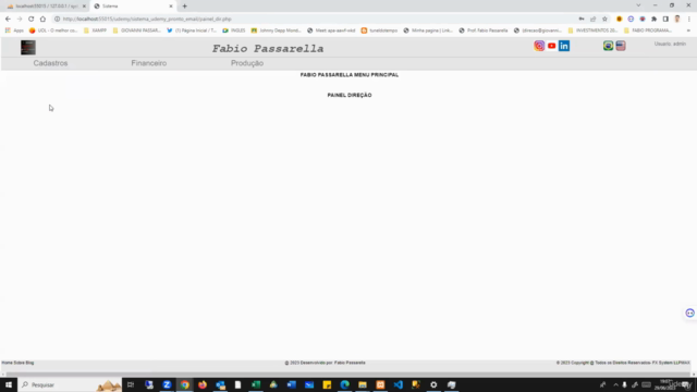 PHP Login+senha criptografada,controle acess BONUS PHPMAILER – Screenshot 2