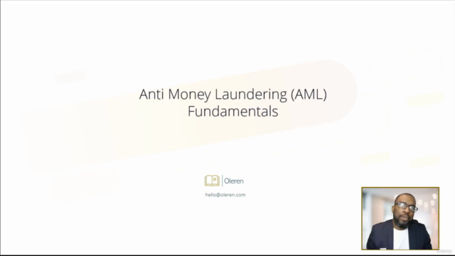 Anti Money Laundering - Fundamentals - Oleren Course - Screenshot_01
