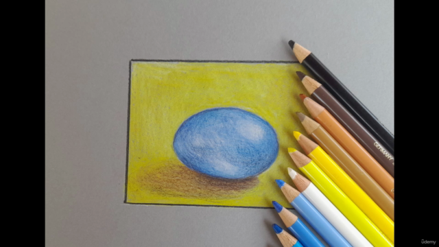 COLORARE CON LE MATITE COLORATE: il Corso Completo – Screenshot 3