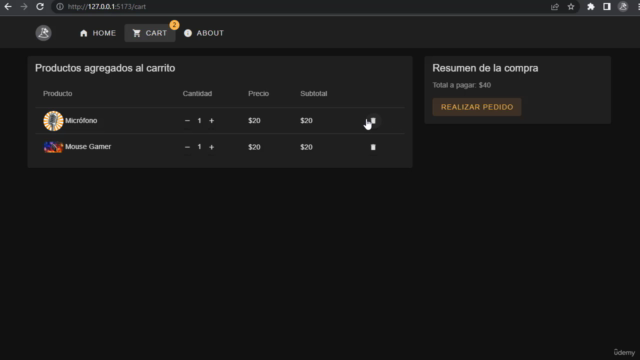 Aprende Vue 3, Vite, VueRouter, Vuetify, Pinia y TypeScript – Screenshot 3