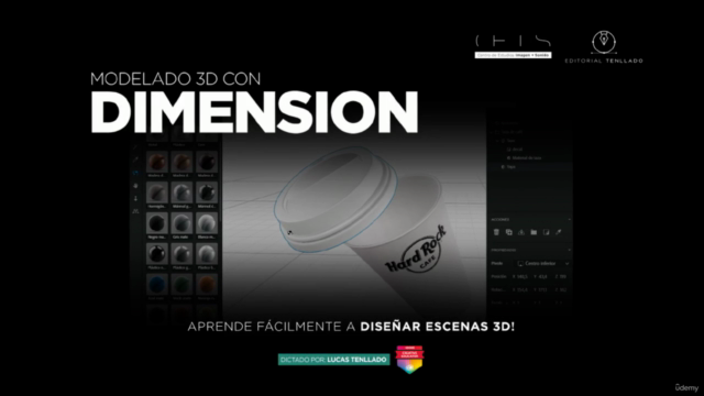 Modelado 3D con Adobe Dimension - Screenshot_01