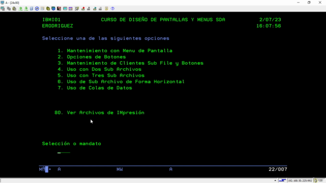 Curso de RPGLE FULL FREE Avanzado desde Cero – Screenshot 2
