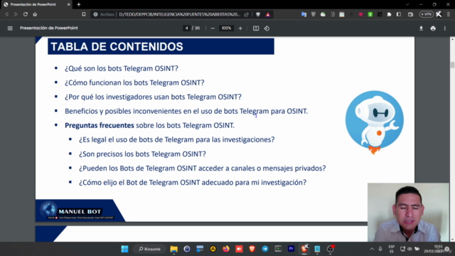 Aprende la Importancia de Bots de Telegram en OSINT/SOCMINT – Screenshot 4