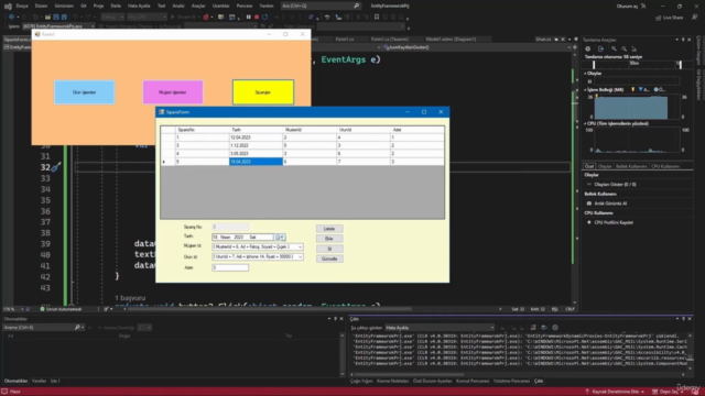 C# Projeleri : Uygulama Geliştirerek C# Öğrenin – Screenshot 4