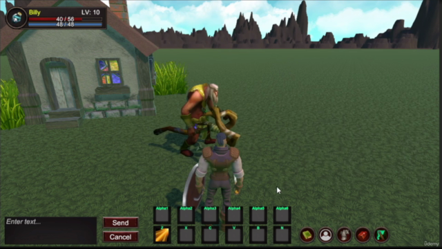 Rpg Online in Stile World of Warcraft con Unity C# [ITA] PUN - Screenshot_02
