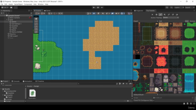 Unity ile 2D Oyun Geliştir – Screenshot 1