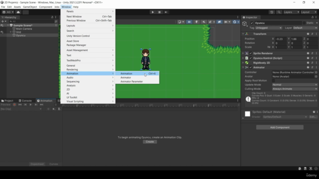 Unity ile 2D Oyun Geliştir – Screenshot 2