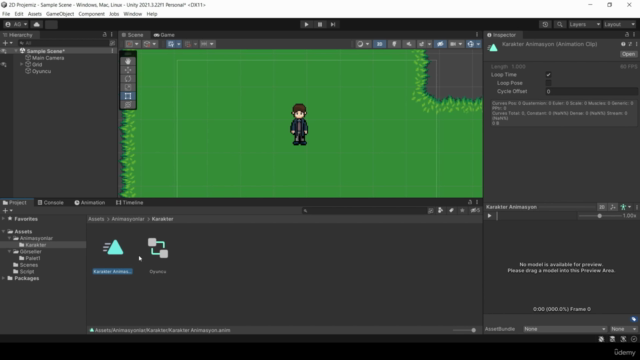 Unity ile 2D Oyun Geliştir – Screenshot 3