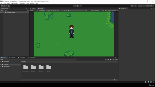 Unity ile 2D Oyun Geliştir – Screenshot 4