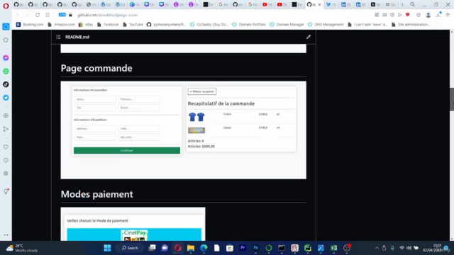 Développer une application e-commerce complète avec Django – Screenshot 2