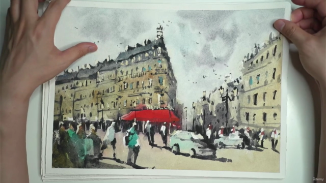 Mastering Watercolor: The Basics of Loose Painting – Screenshot 1