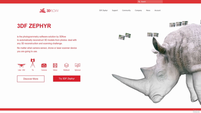 3DF Zephyr School – Screenshot 1