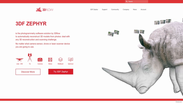 3DF Zephyr School – Screenshot 2