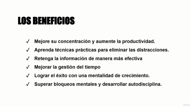 Focus Mastery: Cómo Mejorar tu Concentración y Atención – Screenshot 4