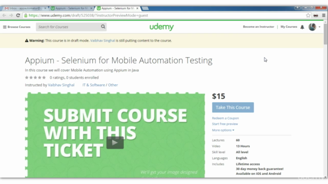 Appium - Selenium for Mobile Automation Testing – Screenshot 1