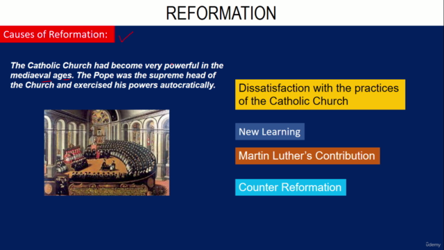 World History -Reformation: A split in the Church – Screenshot 1