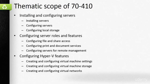 Windows Server 2012 R2 - Preparation to exam 70-410 – Screenshot 2