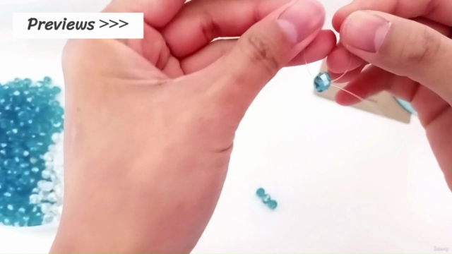 Learn to make Crystal Garlands by Thaithings – Screenshot 2