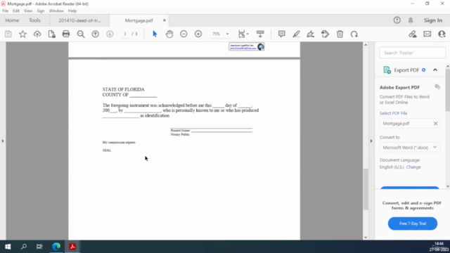 Introduction to Title Search and Examining – Screenshot 1