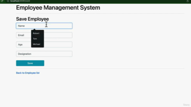 Learn Spring Boot By Creating Employee Management System - Screenshot_01
