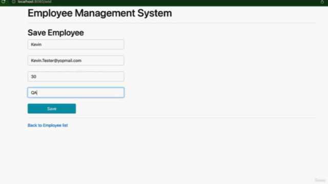 Learn Spring Boot By Creating Employee Management System - Screenshot_04