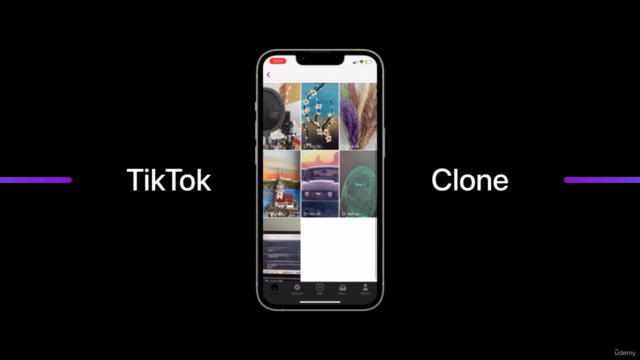 TikTok Clone App | iOS 18 & Swift 6 | Firebase | Xcode 16 – Screenshot 3
