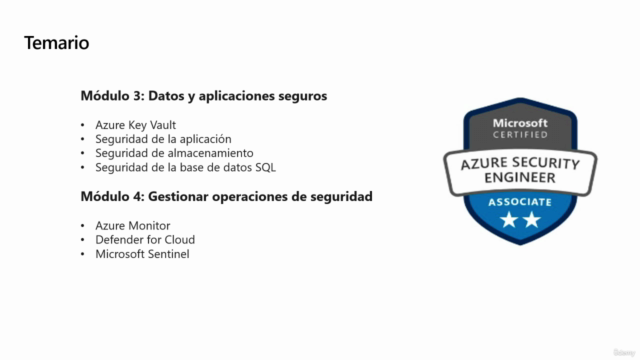 AZ-500 Seguridad Microsoft Azure – Screenshot 4