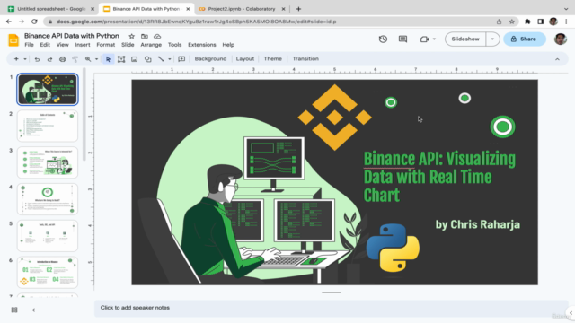 Binance API: Visualizing Data with Real Time Chart - Screenshot_01