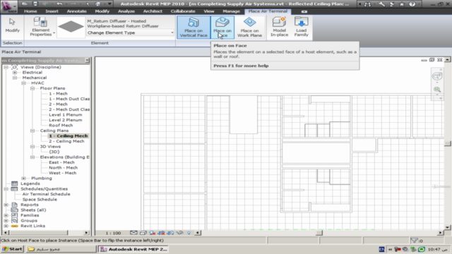 REVIT MEP – Screenshot 1