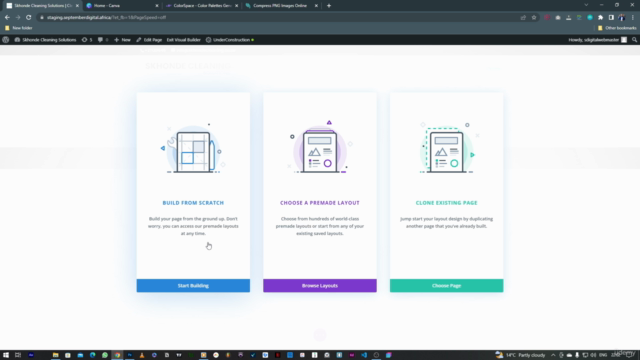 Make A WordPress Website with Divi Layouts - Crash Course – Screenshot 3