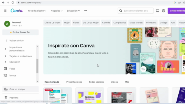 Canva desde cero para docentes – Screenshot 1