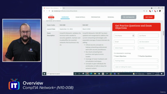 CompTIA Network+ (N10-008) – Screenshot 3