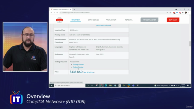 CompTIA Network+ (N10-008) – Screenshot 4