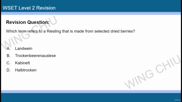 Wine tasting Exam WSET Level 2 品酒試 精讀備考課程 [廣東話 / 中文] – Screenshot 1