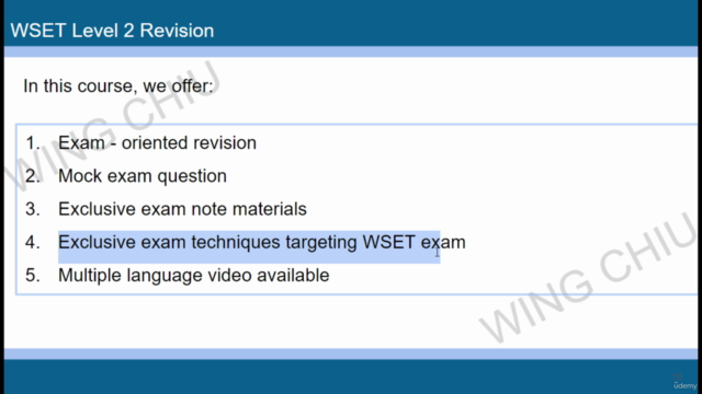 Wine tasting Exam WSET Level 2 品酒試 精讀備考課程 [廣東話 / 中文] – Screenshot 3