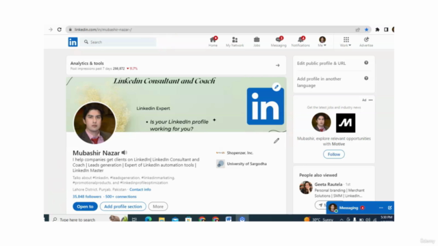 Learn how to use LinkedIn Buzz automation tool – Screenshot 1