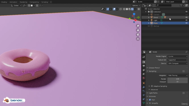 دورة بلندر للمبتدئين/ الجزء الثاني ... Blender Tutorial – Screenshot 2