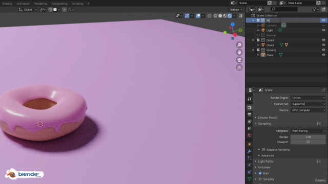 دورة بلندر للمبتدئين/ الجزء الثاني ... Blender Tutorial – Screenshot 4