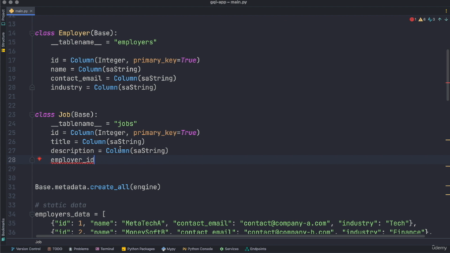 Building GraphQL APIs with Python: Beginner To Pro – Screenshot 3