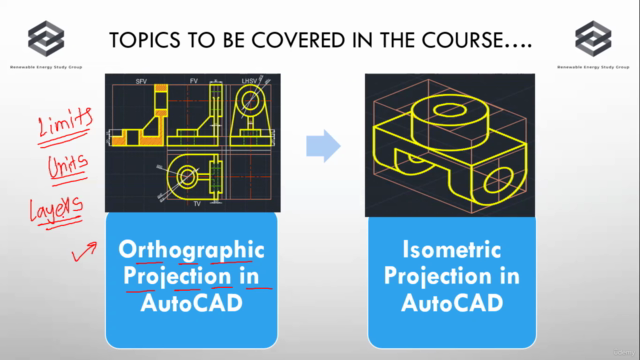 Learn Engineering Graphics in AutoCAD Software – Screenshot 2