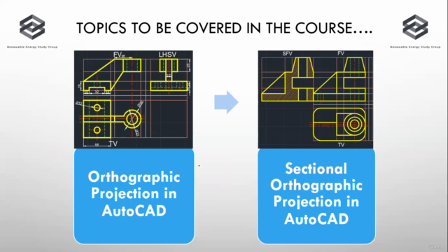 Learn Engineering Graphics in AutoCAD Software – Screenshot 3