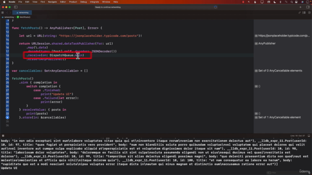 Reactive Programming in iOS Using Combine Framework – Screenshot 2