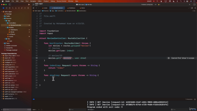 Mastering Full Stack iOS Development Using SwiftUI and Vapor – Screenshot 2