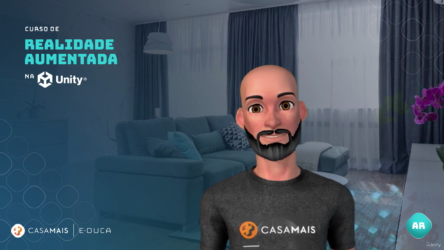 Curso de Realidade Aumentada na Unity – Screenshot 4