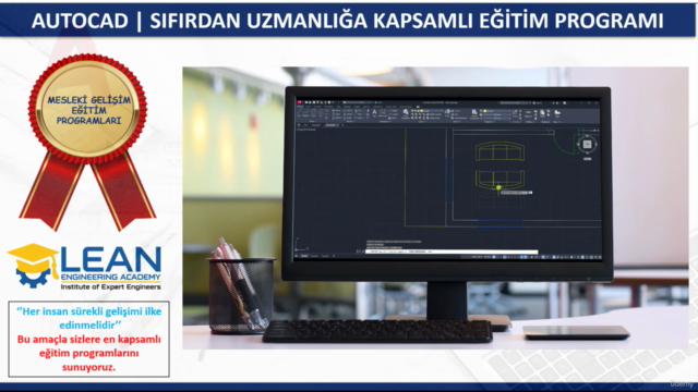 Autocad | Sıfırdan Uzmanlığa Kapsamlı Eğitim Programı – Screenshot 1