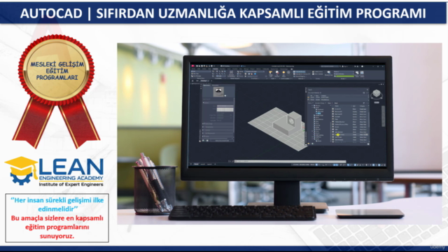 Autocad | Sıfırdan Uzmanlığa Kapsamlı Eğitim Programı – Screenshot 4