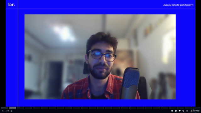 Yapay Zeka İle İçerik Tasarımına Giriş – Screenshot 1