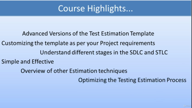 Test Estimation: Basic & Advanced for IT/Test Professionals – Screenshot 4