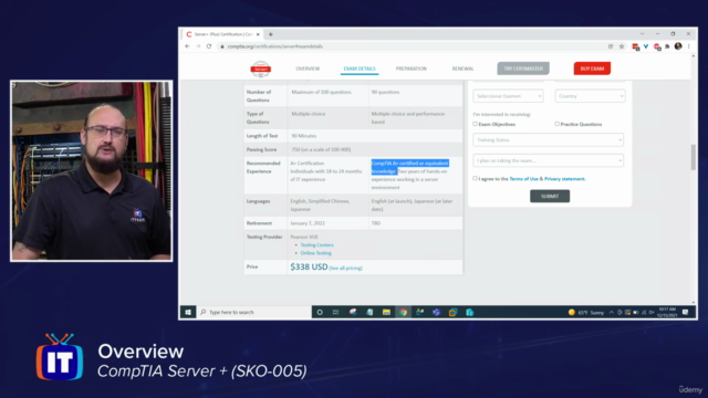 CompTIA Server + (SK0-005) – Screenshot 4
