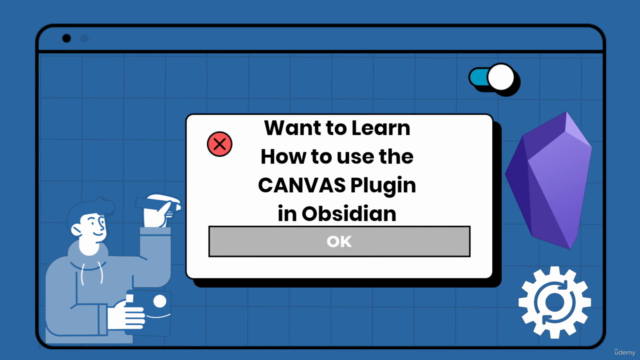 Learn Basics of Obsidian: The Canvas Plugin – Screenshot 1